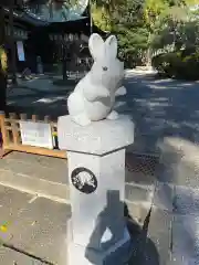 岡崎神社の狛犬