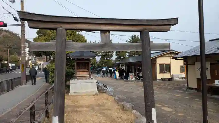 大日堂の鳥居