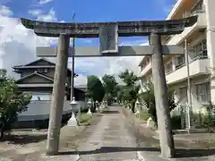 周敷神社の鳥居