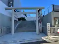 駒込妙義神社の鳥居