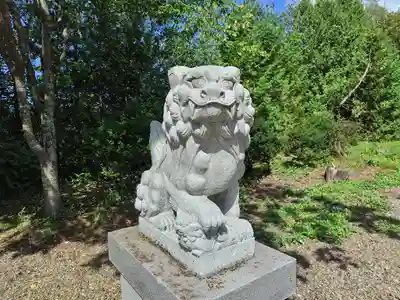 東瓜幕八幡神社の狛犬