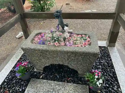 彌都加伎神社の手水舎