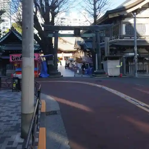 湯島天満宮の鳥居