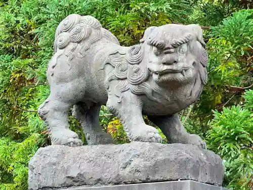 浪岡八幡宮の狛犬