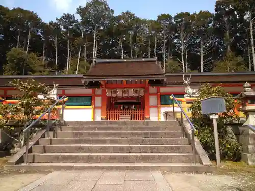 大原野神社の本殿・本堂