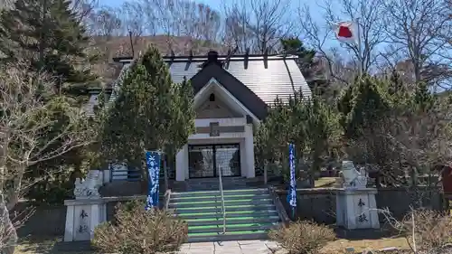 霧多布神社の本殿・本堂