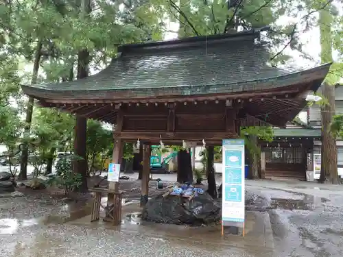駒形神社の手水舎