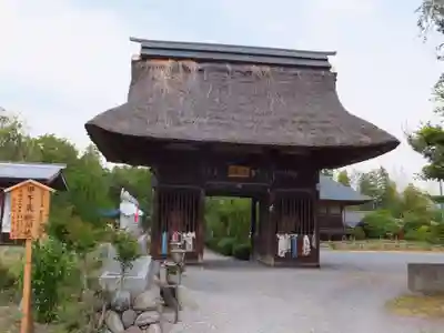永福寺　童子堂の山門・神門