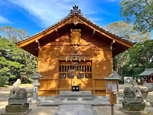 志登神社の本殿・本堂