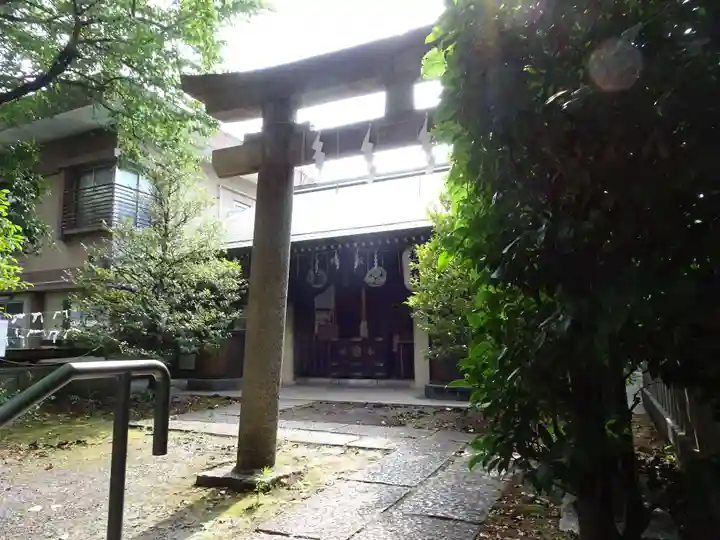 櫻田神社の鳥居
