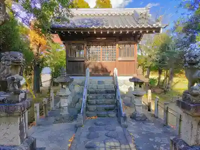 八劔社(上祖父江)の本殿・本堂