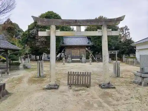 素盞嗚神社の鳥居