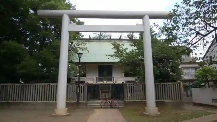 天祖神社の鳥居