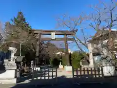 冨士御室浅間神社の鳥居