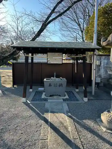 小石神社の手水舎