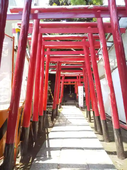 品川神社の鳥居