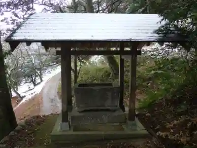 大江神社の手水舎