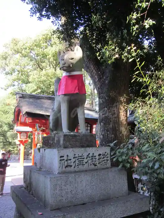 伏見稲荷大社の狛犬