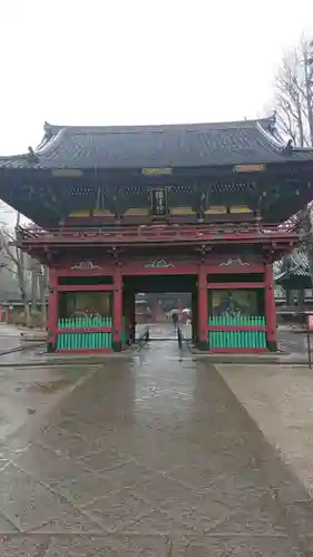 根津神社の山門・神門