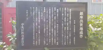 三囲神社銀座摂社の歴史