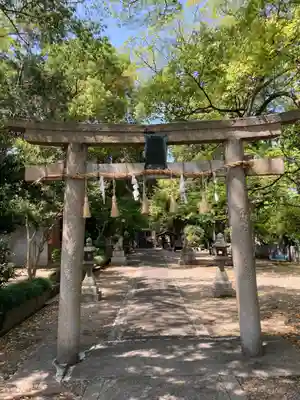 野々上八幡神社の鳥居
