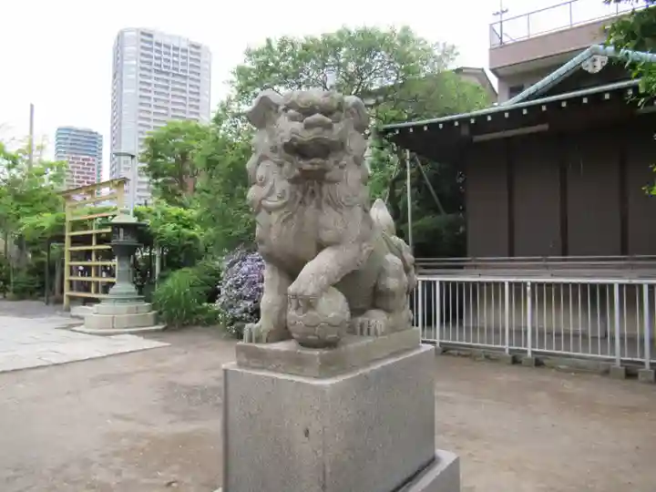 住吉神社の狛犬