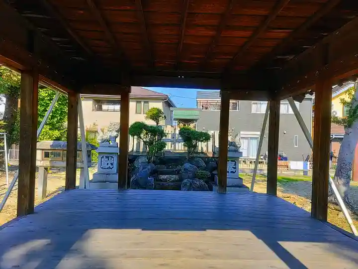 諏訪社の本殿・本堂