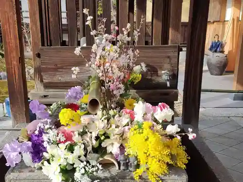 勝林寺の手水舎