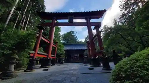 北口本宮冨士浅間神社の鳥居