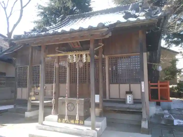 舞台八幡神社の本殿・本堂