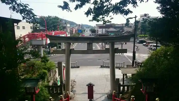 足利織姫神社の鳥居