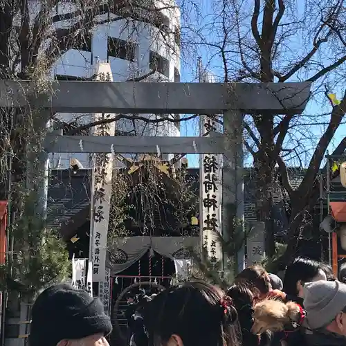 波除神社（波除稲荷神社）の鳥居