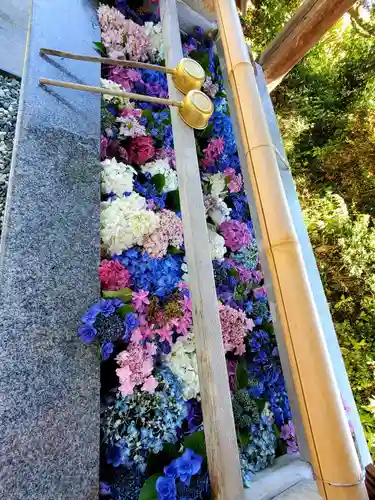 豊景神社の手水