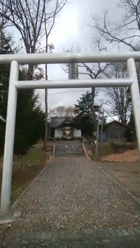 上常呂神社の鳥居