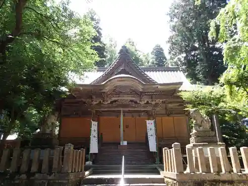 佐々牟志神社の本殿