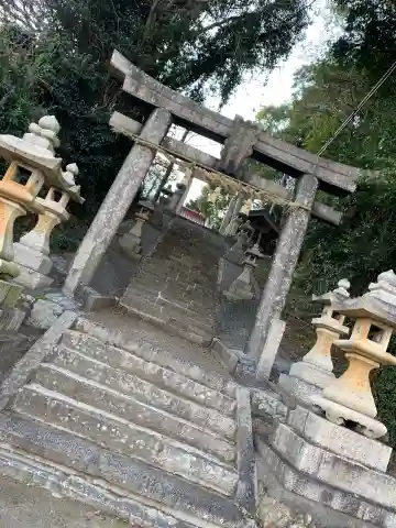 當島八幡宮の鳥居