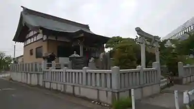長沼白山神社の本殿・本堂