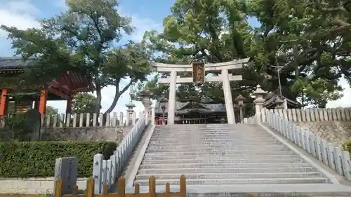 百舌鳥八幡宮の鳥居