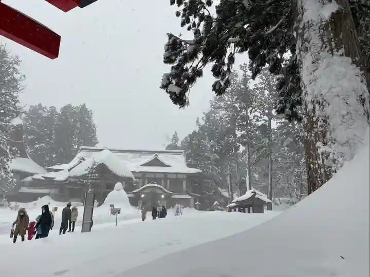 出羽神社(出羽三山神社)~三神合祭殿~のその他建物