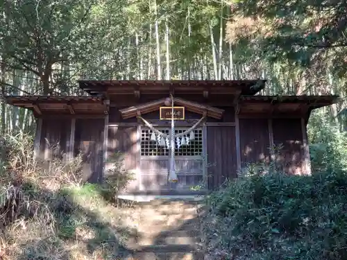 客人神社の本殿