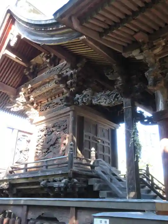 諏訪神社の本殿・本堂