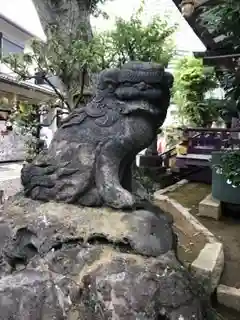 高木神社の狛犬