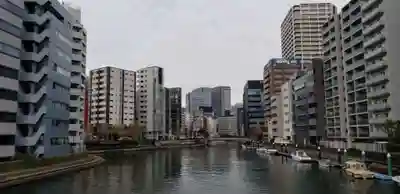 鐵砲洲稲荷神社の周辺