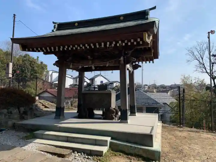 武州柿生琴平神社の手水舎
