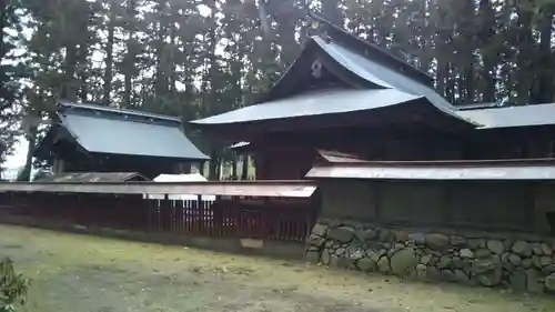 都々古別神社(八槻)の本殿