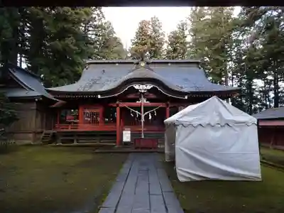 都々古別神社(八槻)の本殿・本堂