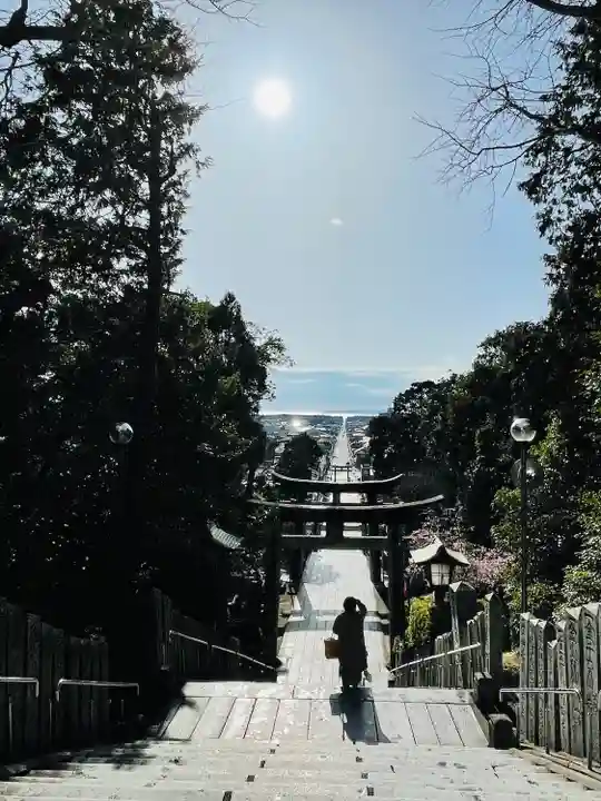 宮地嶽神社の鳥居