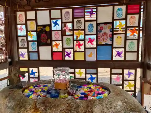 金井神社の手水舎