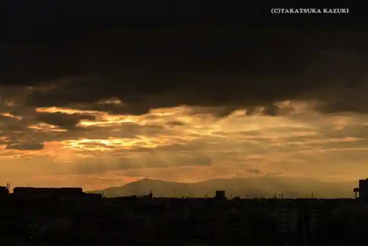 多摩川浅間神社の景色