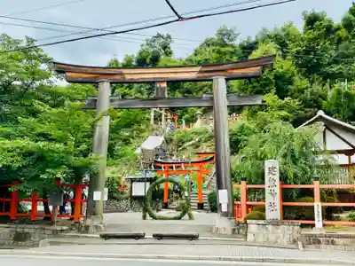 建勲神社の鳥居